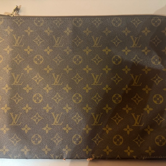 Vintage Louis Vuitton monogram laptop case - Picture 1 of 4